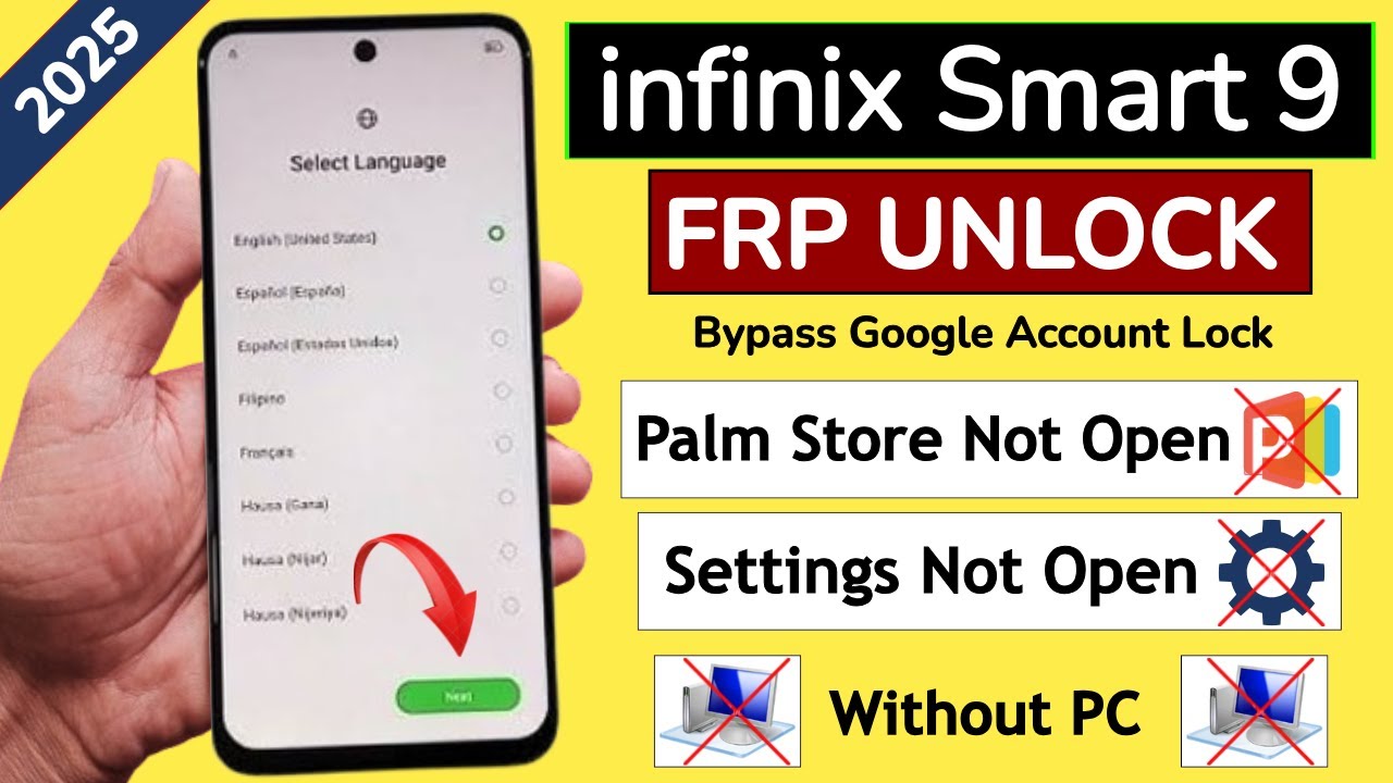 Unlocking Secrets: Bypass Google FRP on Infinix Smart 9 (X6532) – Fixing the Palm Puzzle! Unlocking Secrets: Bypass Google FRP on Infinix Smart 9 (X6532) – Fixing the Palm Puzzle!