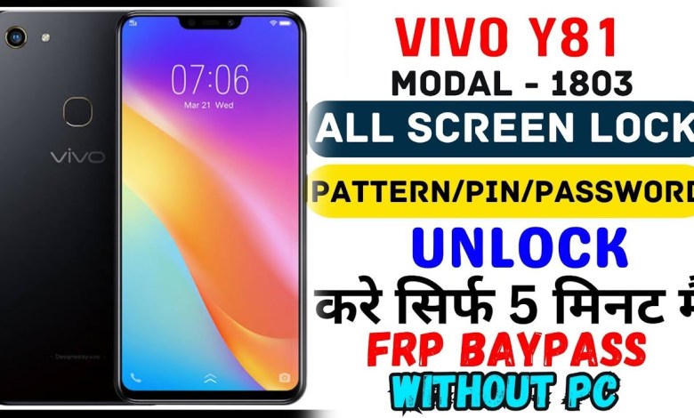 Vivo y81 {1803} Pattern Unlock & Hard reset 100% Done Vivo y81 {1803} Pattern Unlock & Hard reset 100% Done