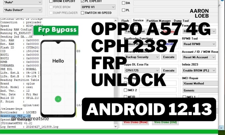 OPPO A57 4G (CPH2387) ANDROID 12.13.11. FRP BYPASS UMT OPPO A57 4G (CPH2387) ANDROID 12.13.11. FRP BYPASS UMT