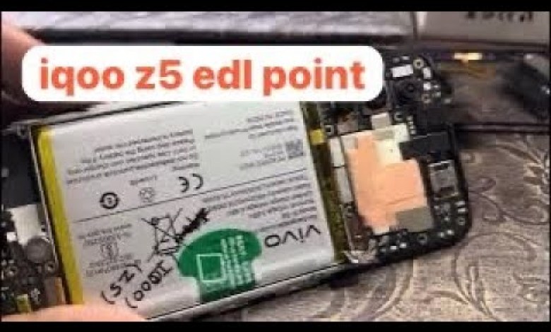 iqoo z5 edl point test point flash unlock tool iqoo z5 edl point test point flash unlock tool