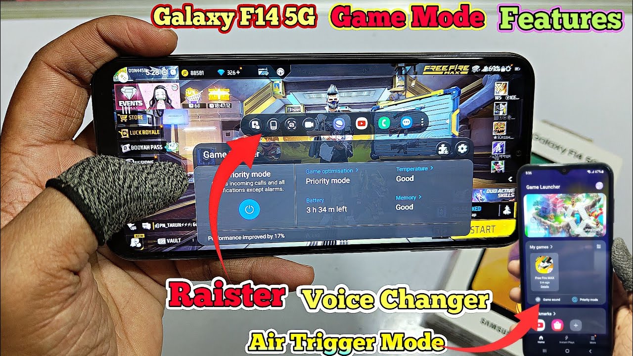 Samsung Galaxy F14 Game Mode Features | Samsung Samsung Galaxy F14 Game Mode Features | Samsung