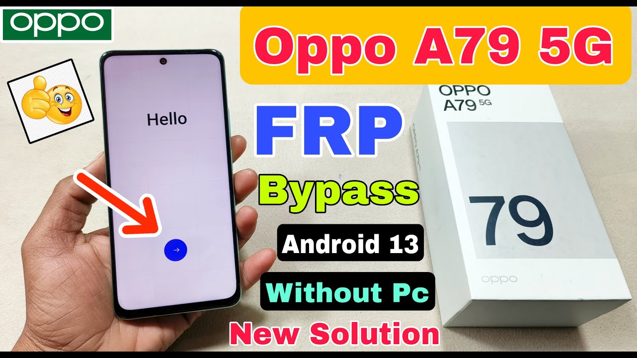 Oppo A79 5G FRP Bypass Android 13 | New Method | Oppo Oppo A79 5G FRP Bypass Android 13 | New Method | Oppo
