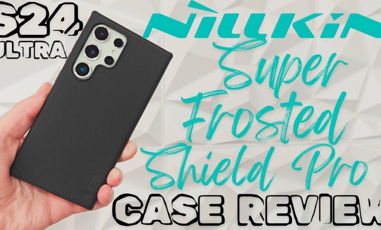 S24 Ultra Nillkin Super Frosted Shield Case Review Drop S24 Ultra Nillkin Super Frosted Shield Case Review Drop