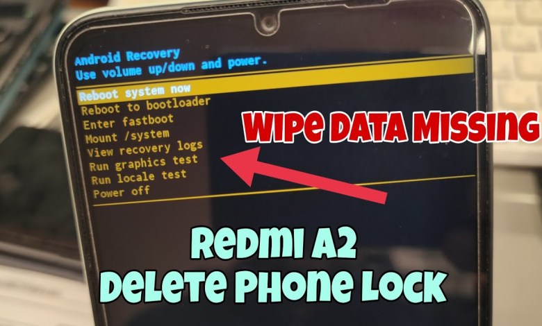 Wipe Data Missing! Redmi A2 Delete Pin, Pattern, Wipe Data Missing! Redmi A2 Delete Pin, Pattern,