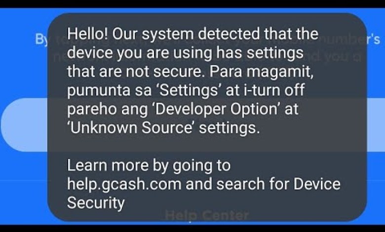 how to fix gcash device is not secure samsung 2023 how to fix gcash device is not secure samsung 2023