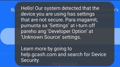 how to fix gcash device is not secure samsung 2023 how to fix gcash device is not secure samsung 2023