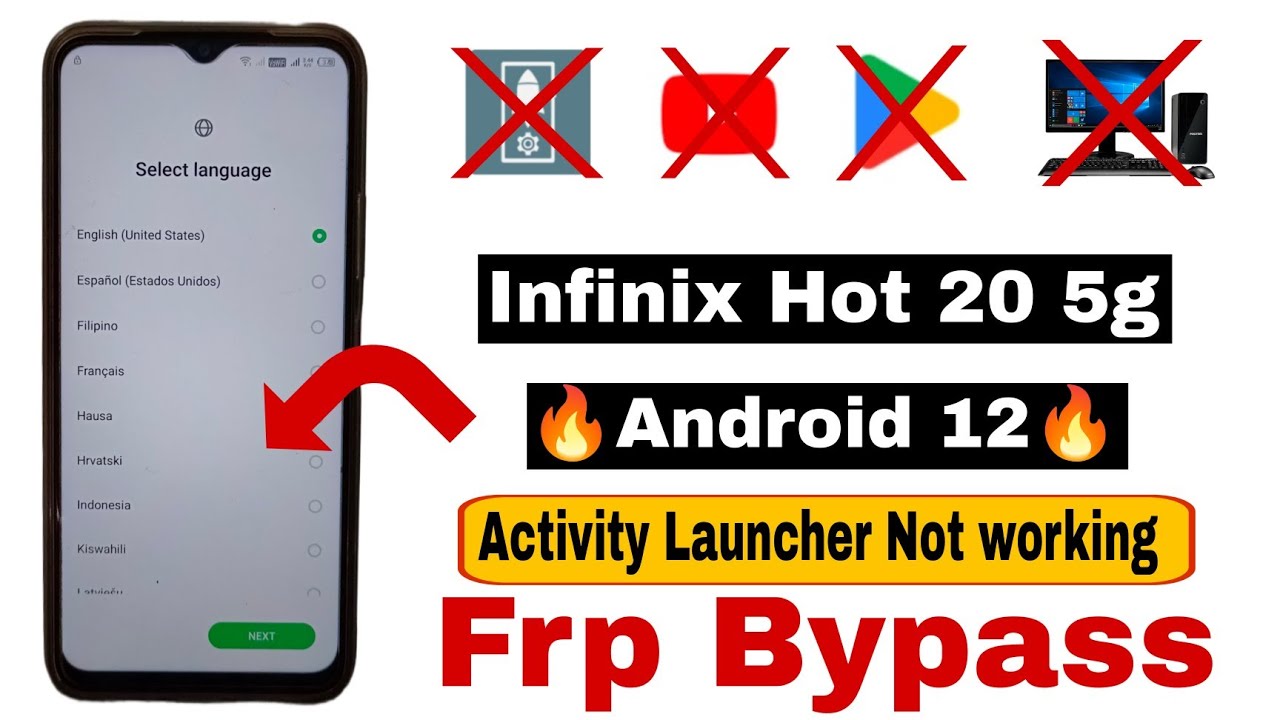 Infinix Hot 20 5G (X666) Frp Bypass ! Infinix Google Infinix Hot 20 5G (X666) Frp Bypass ! Infinix Google