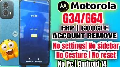 Unlock the Secrets of Motorola G34/G64 Frp Bypass on Android 14 with These Settings and Tricks Unlock the Secrets of Motorola G34/G64 Frp Bypass on Android 14 with These Settings and Tricks