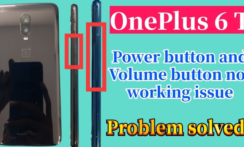 OnePlus 6t power button not working issue problem OnePlus 6t power button not working issue problem