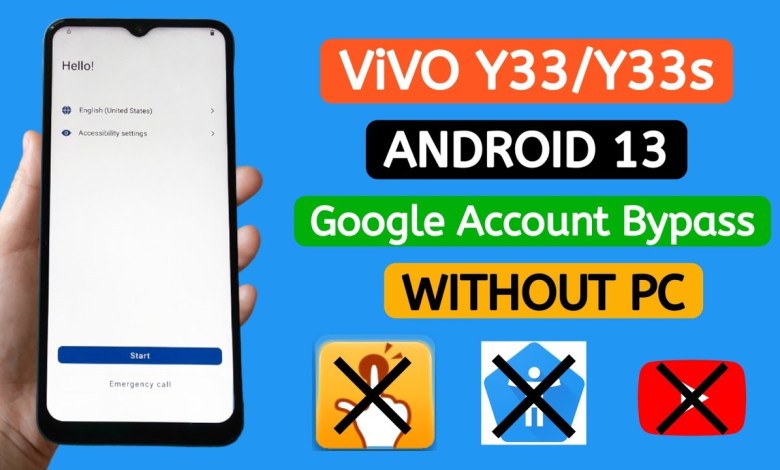 Vivo Y33/Y33s Frp Bypass Android 13 WITHOUT PC | Vivo Y33/Y33s Frp Bypass Android 13 WITHOUT PC |