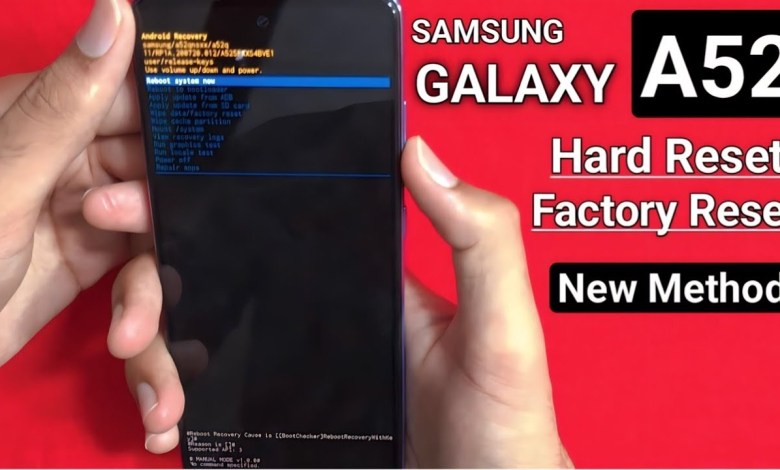 Samsung Galaxy A52 Hard Reset | How To Factory Reset Samsung Galaxy A52 Hard Reset | How To Factory Reset