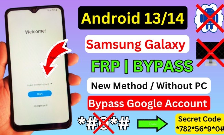 Samsung Android 13/14 Frp Bypass | After Reset Google Samsung Android 13/14 Frp Bypass | After Reset Google