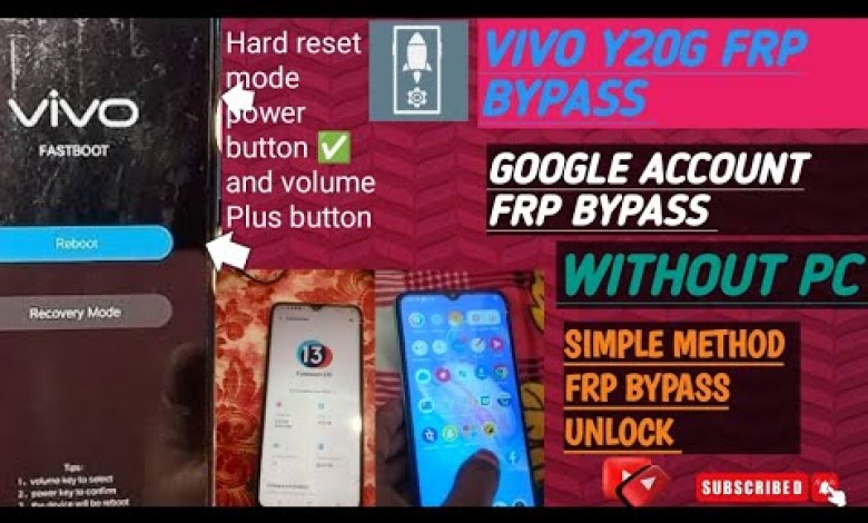 Unlocking Secrets: Bypass FRP on Vivo Y20G/Y20s/Y12s/Y20i Running Android 13! Unlocking Secrets: Bypass FRP on Vivo Y20G/Y20s/Y12s/Y20i Running Android 13!