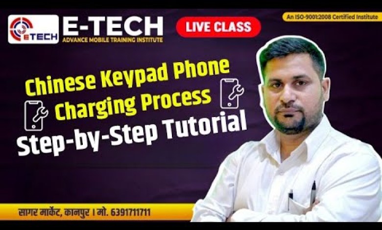 Chinese Keypad Phone Charging Process – Step by Step Chinese Keypad Phone Charging Process – Step by Step