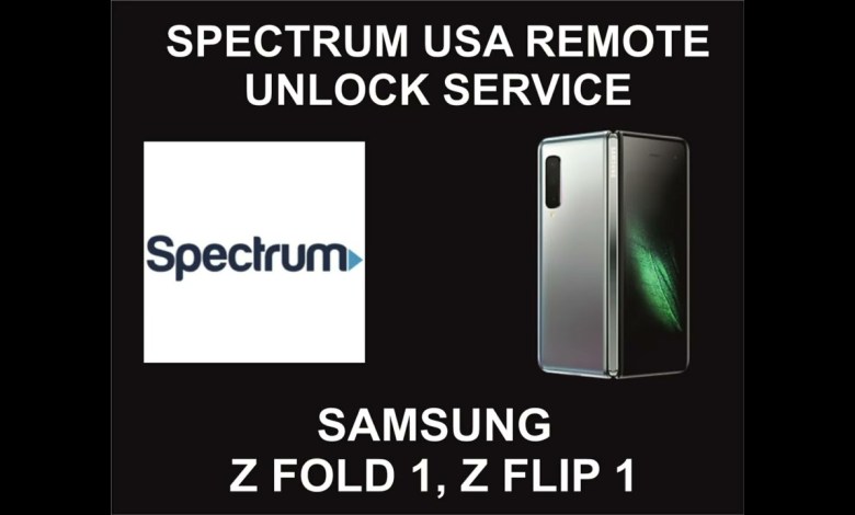 Spectrum USA Samsung Unlock Service, Samsung Z Fold 1, Spectrum USA Samsung Unlock Service, Samsung Z Fold 1,