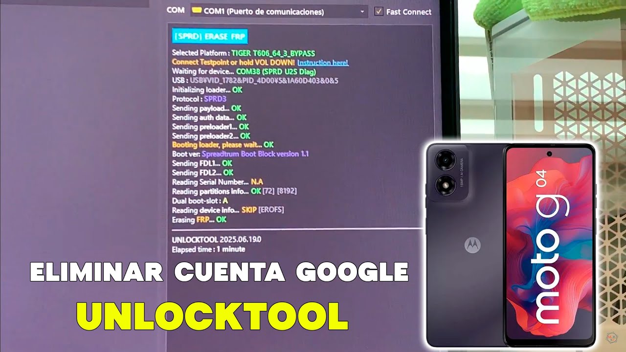 Unlocking Secrets: Bypass Google Account on Motorola Moto G04 & G04S! Unlocking Secrets: Bypass Google Account on Motorola Moto G04 & G04S!