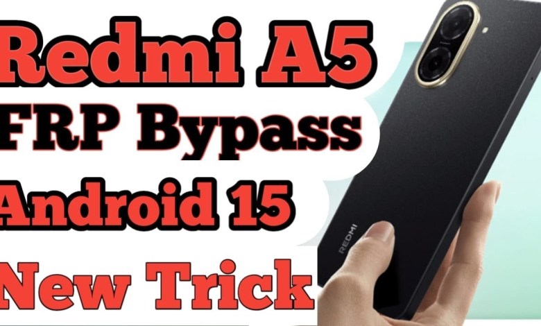 Unlocking Secrets: How to Bypass Google Account FRP on the Redmi A5! Unlocking Secrets: How to Bypass Google Account FRP on the Redmi A5!