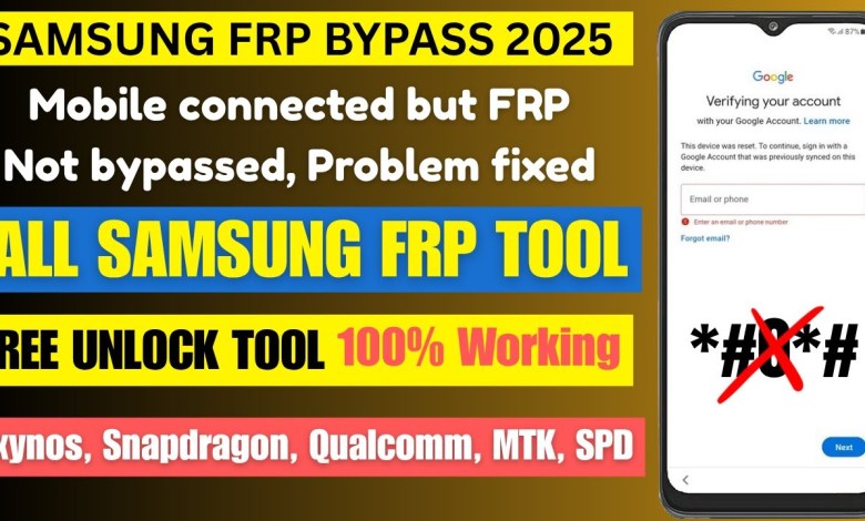 Unlocking Secrets: The 2025 Guide to Samsung FRP Bypass! Unlocking Secrets: The 2025 Guide to Samsung FRP Bypass!