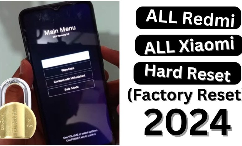 How to format the Xiaomi Redmi 9A phone,hard reset How to format the Xiaomi Redmi 9A phone,hard reset