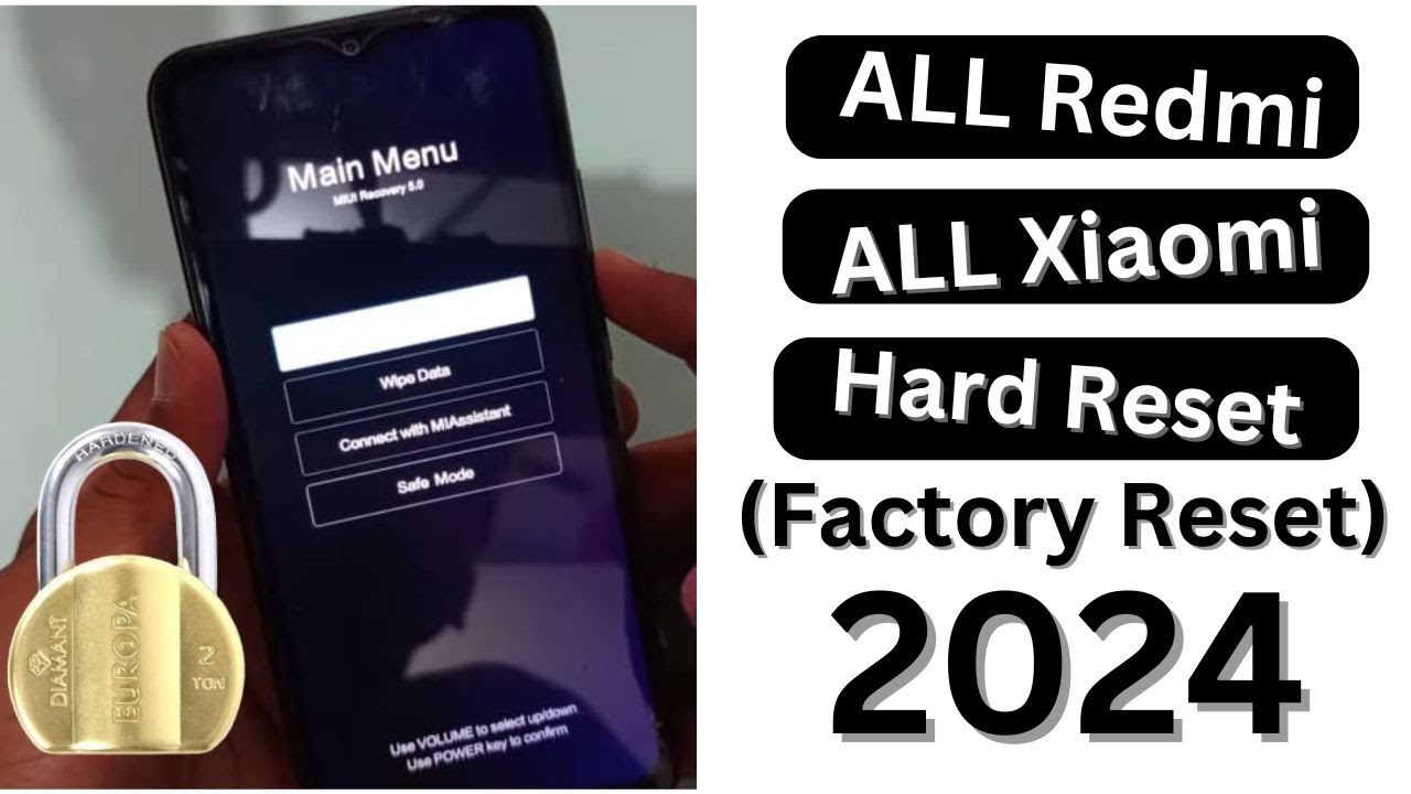 How to format the Xiaomi Redmi 9A phone,hard reset How to format the Xiaomi Redmi 9A phone,hard reset