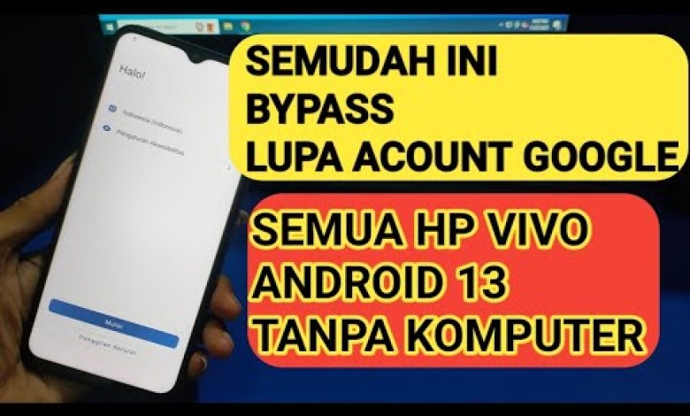 Latest way to bypass FRP Google account Vivo Y35 New Latest way to bypass FRP Google account Vivo Y35 New