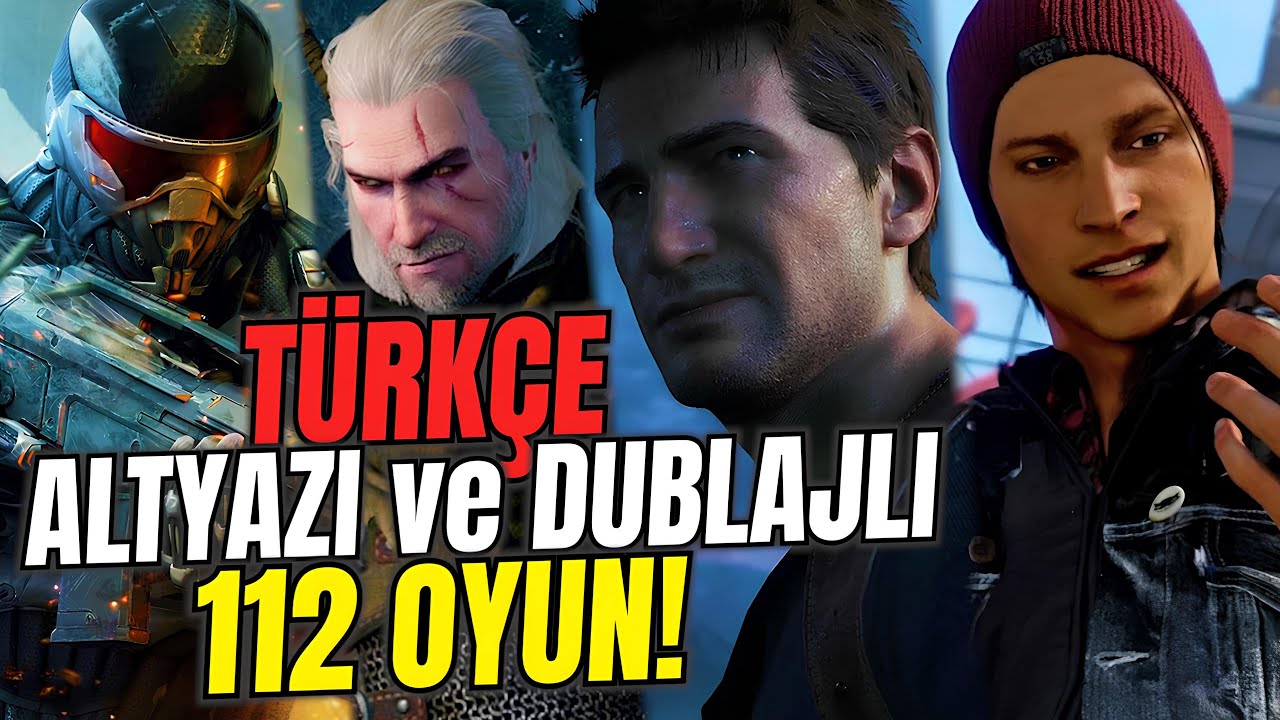 GAMES WITH TURKISH SUBTITLES AND TURKISH DUBBING! GAMES WITH TURKISH SUBTITLES AND TURKISH DUBBING!