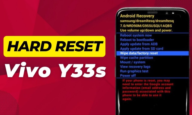 How To Hard Reset Vivo Y33s – Full Guide How To Hard Reset Vivo Y33s – Full Guide
