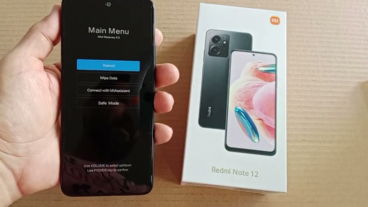 How to root a Redmi Note 12 phone, hard reset How to root a Redmi Note 12 phone, hard reset