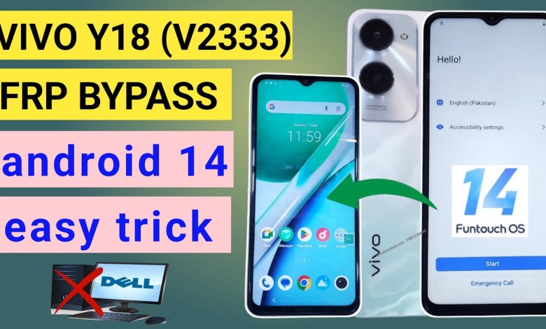 vivo y18 v2333 frp bypass android 14 | vivo android 14 vivo y18 v2333 frp bypass android 14 | vivo android 14