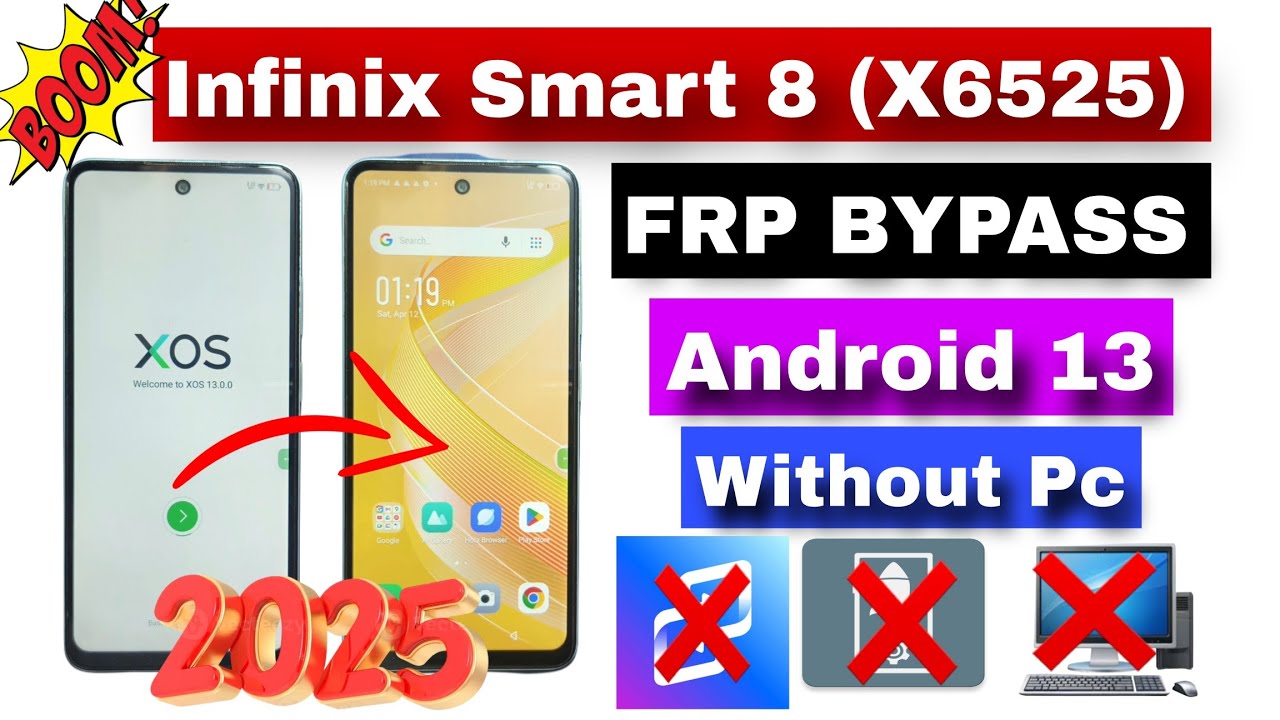 How to Bypass FRP on Infinix Smart 8 without a PC: Android 13 in 2025 How to Bypass FRP on Infinix Smart 8 without a PC: Android 13 in 2025