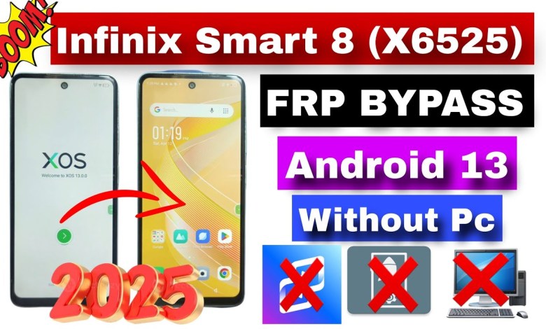 How to Bypass FRP on Infinix Smart 8 without a PC: Android 13 in 2025 How to Bypass FRP on Infinix Smart 8 without a PC: Android 13 in 2025