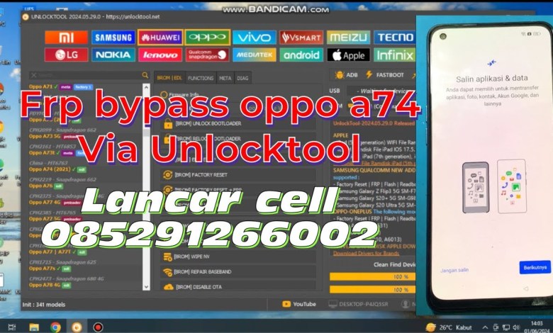 FRP oppo A74 (2021) via Unlocktool FRP oppo A74 (2021) via Unlocktool