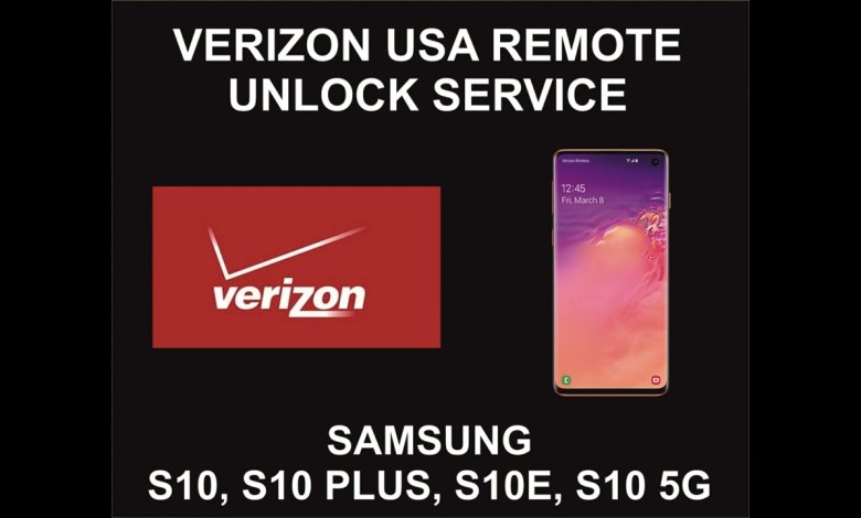 Verizon USA Samsung Unlock Service, Samsung S10, S10 Verizon USA Samsung Unlock Service, Samsung S10, S10