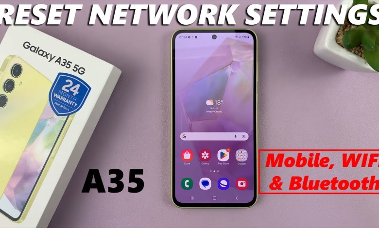 How To Reset Network Settings On Samsung Galaxy A35 5G How To Reset Network Settings On Samsung Galaxy A35 5G