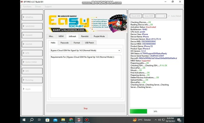 EFT PRO – Untethered Bypass iCloud – Full Fix EFT PRO – Untethered Bypass iCloud – Full Fix