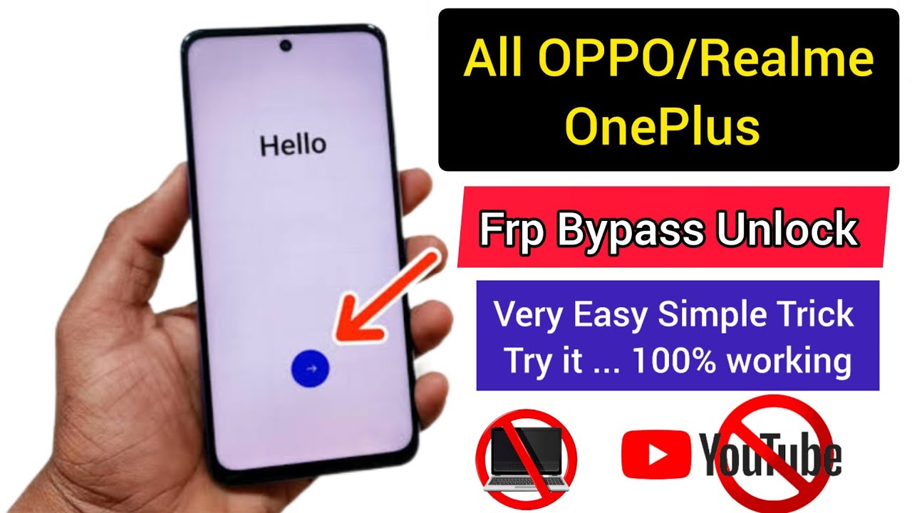 Unlock Realme c55 FRP in Android 14 using a surprisingly easy trick Unlock Realme c55 FRP in Android 14 using a surprisingly easy trick