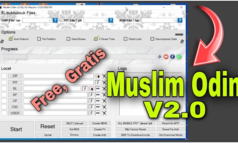 Muslim Odin V2.0 | Repair – Frp – Hard Reset – Flashear Muslim Odin V2.0 | Repair – Frp – Hard Reset – Flashear