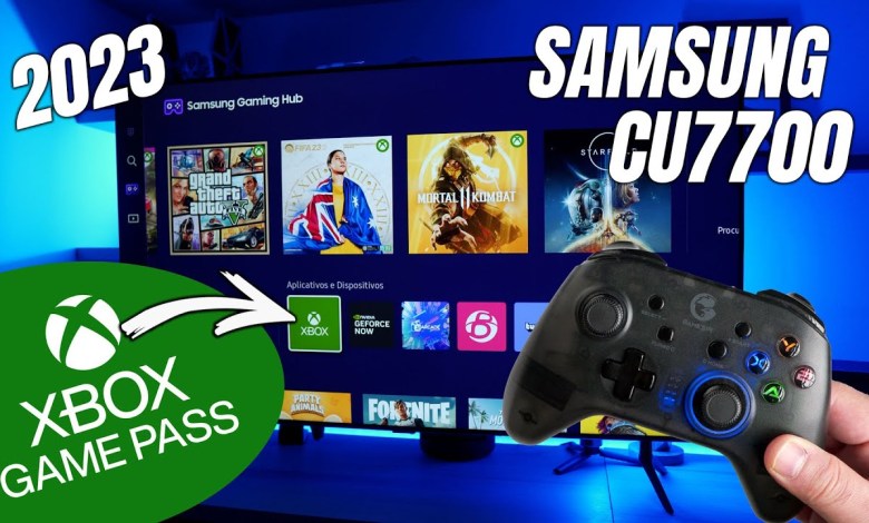 I TESTED XBOX GAME PASS on the SAMSUNG CU7700 TV and I TESTED XBOX GAME PASS on the SAMSUNG CU7700 TV and