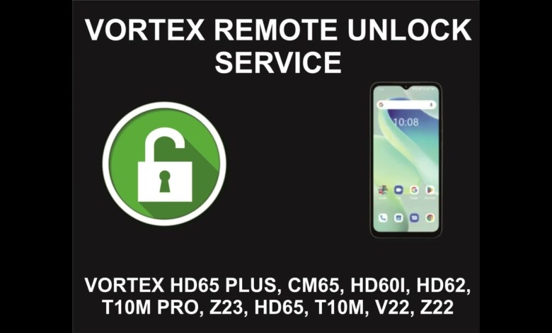 Vortex Remote Network Unlock Service, Most Models Vortex Remote Network Unlock Service, Most Models
