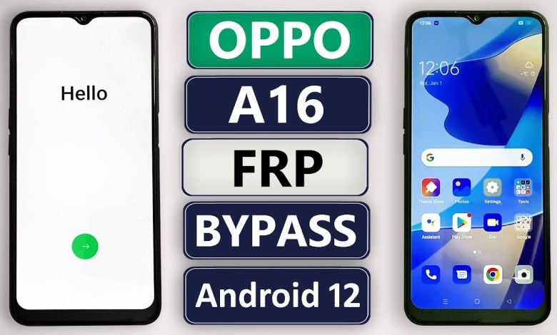 OPPO A16 FRP/Gmail Account Bypass Android 12 (Without OPPO A16 FRP/Gmail Account Bypass Android 12 (Without