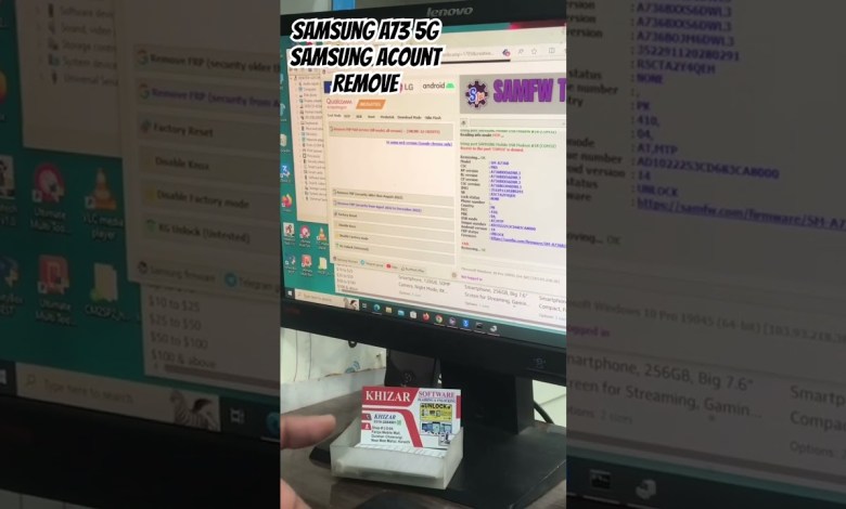 Samsung A73 5g Samsung Acount Remove ADB Mode Samsung A73 5g Samsung Acount Remove ADB Mode