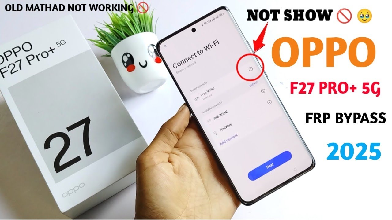 Discover how to bypass FRP on Oppo F27 Pro Plus 5G (CPH2643) Discover how to bypass FRP on Oppo F27 Pro Plus 5G (CPH2643)