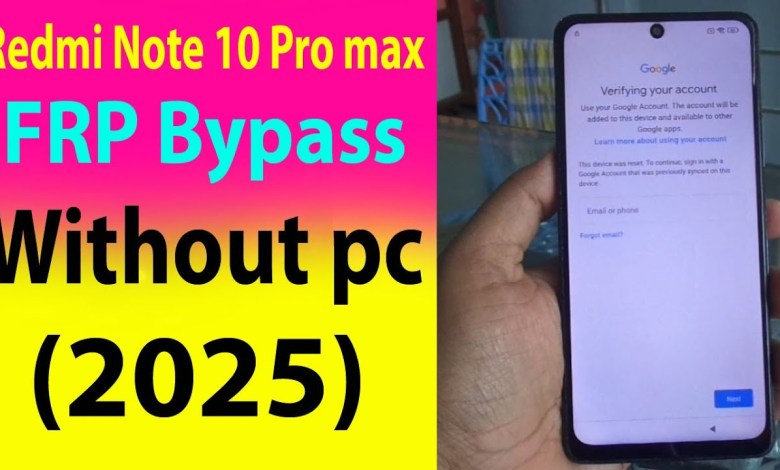 Unlock Redmi Note 10 Pro Max FRP Without PC in 2025: A Curiosity-Inducing Method Unlock Redmi Note 10 Pro Max FRP Without PC in 2025: A Curiosity-Inducing Method