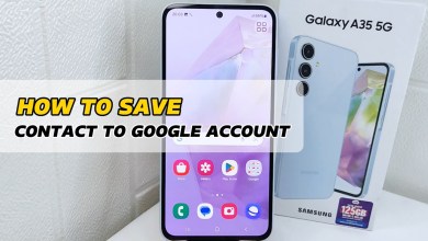 Samsung A35 5G | How To Save Contact To Google Samsung A35 5G | How To Save Contact To Google