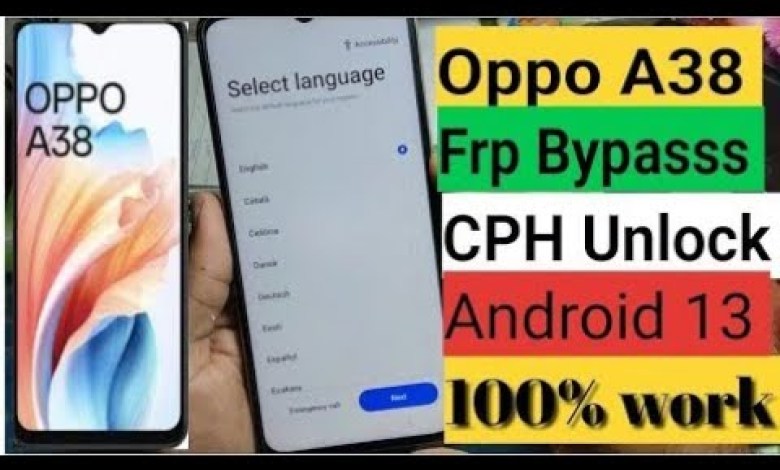 Opoo A38 FRP Bypass Without Pc | Oppo CPH2579 Frp Opoo A38 FRP Bypass Without Pc | Oppo CPH2579 Frp