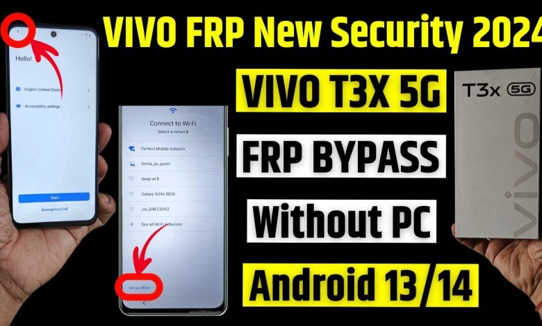 All Vivo Frp Remove – New Security 2024 – Vivo T3x 5g All Vivo Frp Remove – New Security 2024 – Vivo T3x 5g