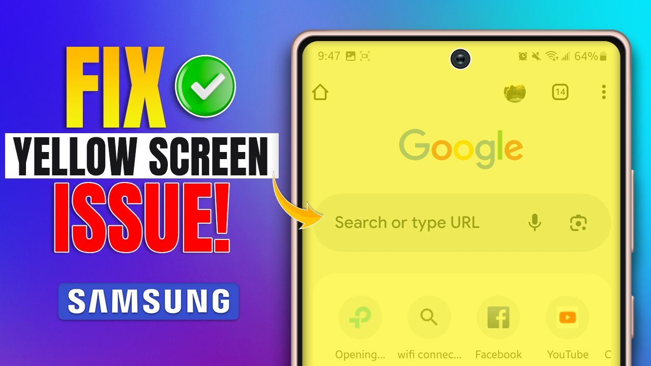 How to Fix Yellow Screen Display on Samsung Phones | How to Fix Yellow Screen Display on Samsung Phones |