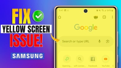 How to Fix Yellow Screen Display on Samsung Phones | How to Fix Yellow Screen Display on Samsung Phones |