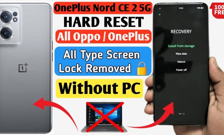 OnePlus Nord CE2 5G Hard Reset | How to Screen Unlock OnePlus Nord CE2 5G Hard Reset | How to Screen Unlock