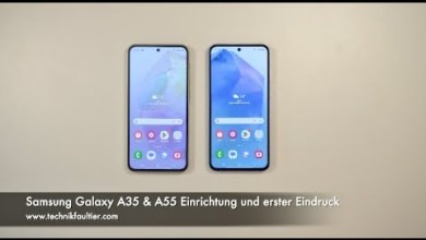 Samsung Galaxy A35 & A55 setup and first Samsung Galaxy A35 & A55 setup and first